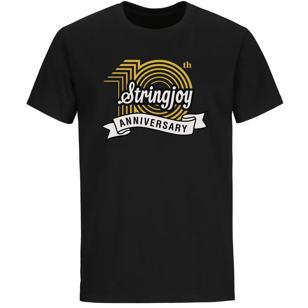 Polera Oficial Stringjoy Edicion Limitada 10 Aniversario