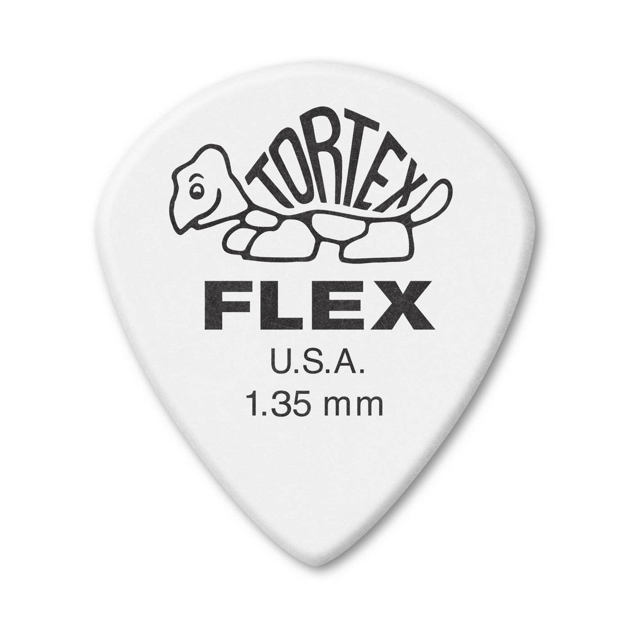 Uñetas Dunlop Tortex Flex Jazz III XL 1.35 mm Pack de 12 Unidades ProstringsChile