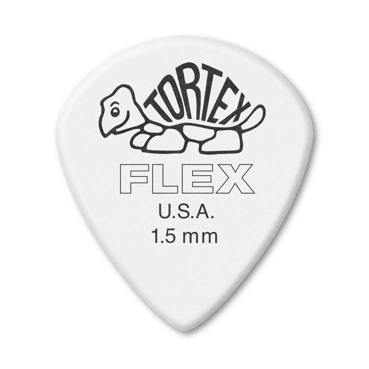 Uñetas Dunlop Tortex Flex Jazz III XL 1.50 mm Pack de 12 Unidades ProstringsChile