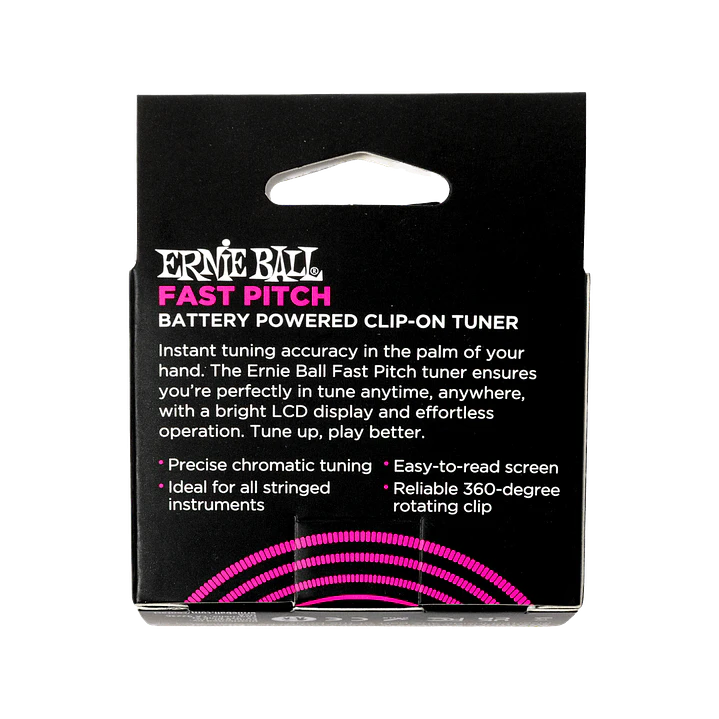 Afinador de Clip Fast Pitch Ernie Ball
