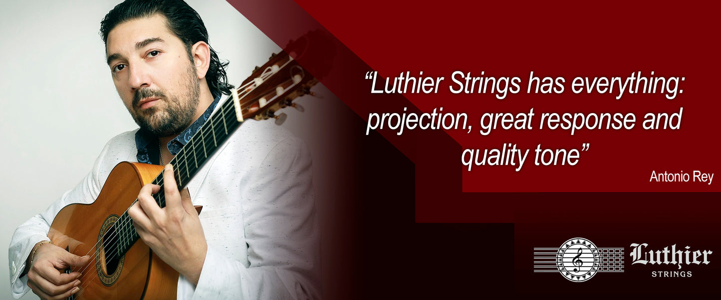 Cuerdas de Guitarra Clasica Nylon Luthier LU-20 Tension Media ProstringsChile