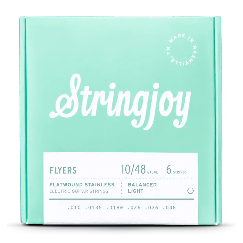 Cuerdas Stringjoy Flatwounds 10/48 Balanced Light ProstringsChile