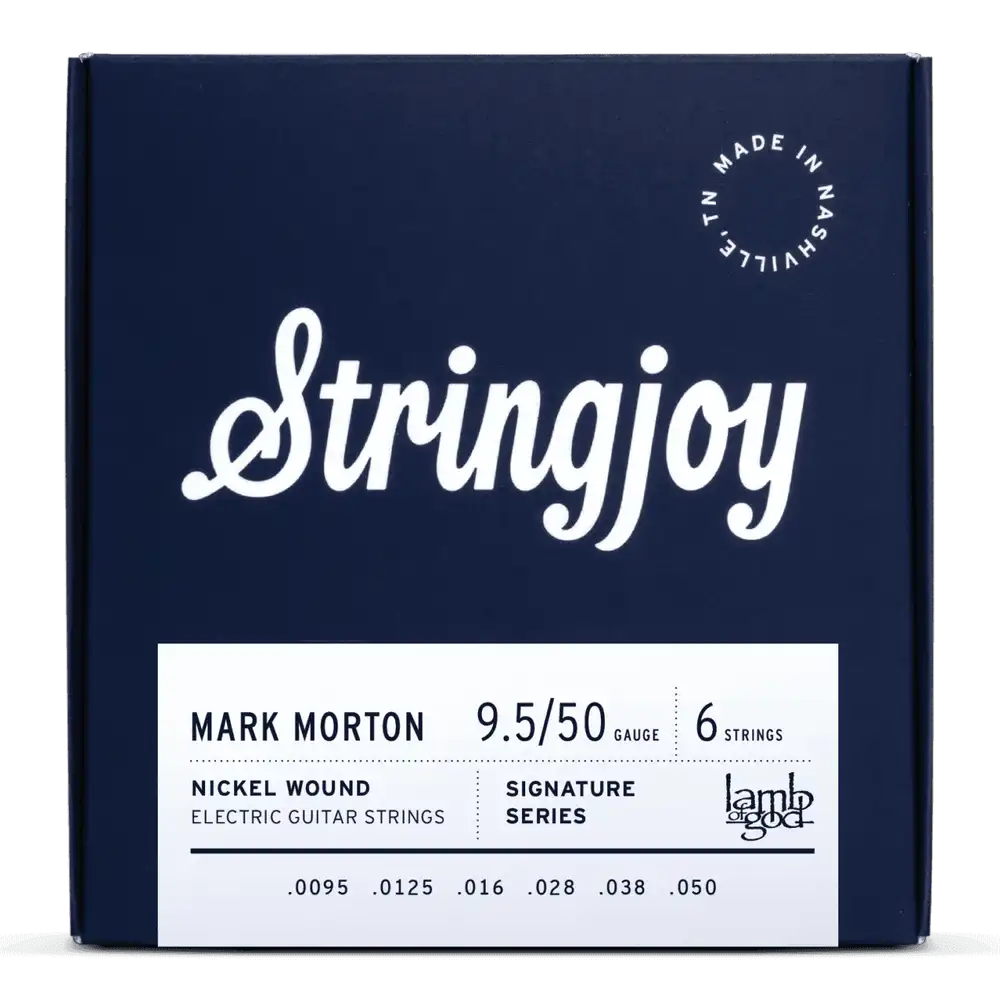 Stringjoy 9.5-50 Mark Morton Artist Series Signatures - Nickel Wound Electric Guitar Strings