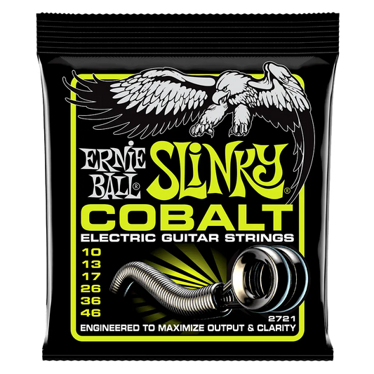 Regular Slinky Cobalt Electric Guitar Strings - 10-46