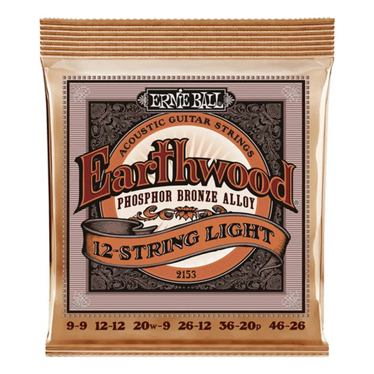 Ernie Ball Earthwood Phosphor Bronze 12 Strings Light