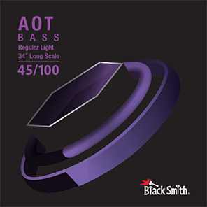 Blacksmith Bass Strings Anti Oxidacion Tecnology AOT 45-100 4 Cuerdas