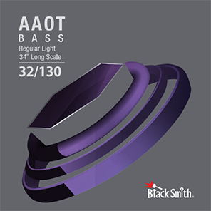 Blacksmith Bass Strings Anti Oxidacion Tecnology AAOT Acero 32-130 6 Cuerdas