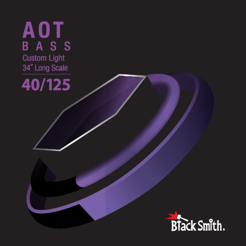 Blacksmith Bass Strings Anti Oxidacion Tecnology AOT 40-125 5 Cuerdas ...