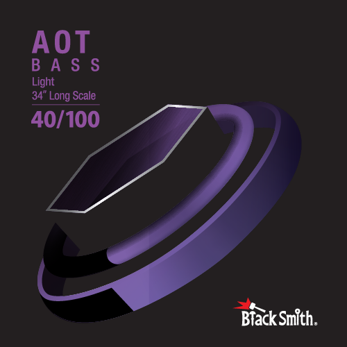 Blacksmith Bass Strings Anti Oxidacion Tecnology AOT 40-100 4 Cuerdas