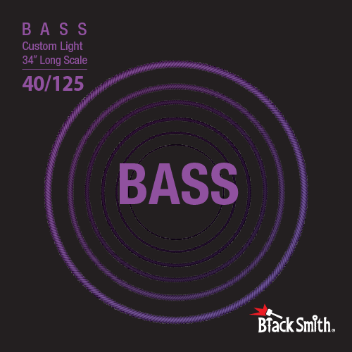 Blacksmith Bass Strings Standard Nickel 40-125 5 Cuerdas