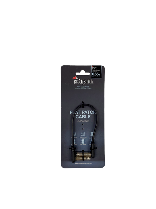 Cable Patch Blacksmith Flat Series 0 Ruido 20 cm
