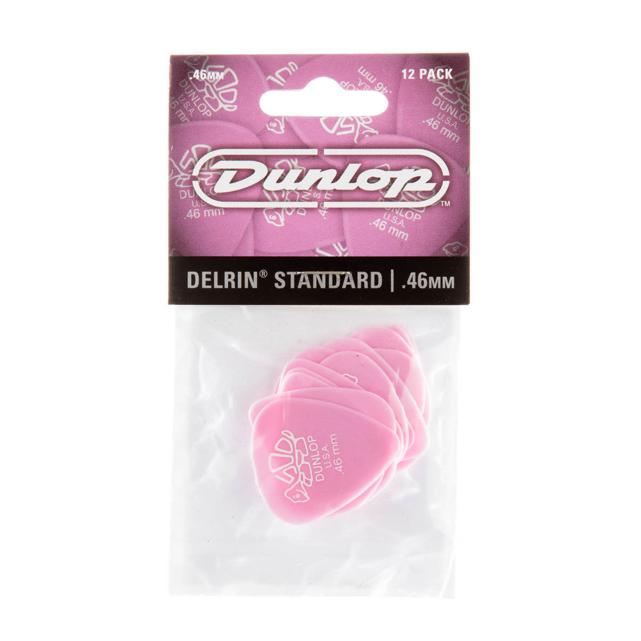 Uñetas DELRIN 500 PICK .46MM Pack de 12 Unidades Dunlop