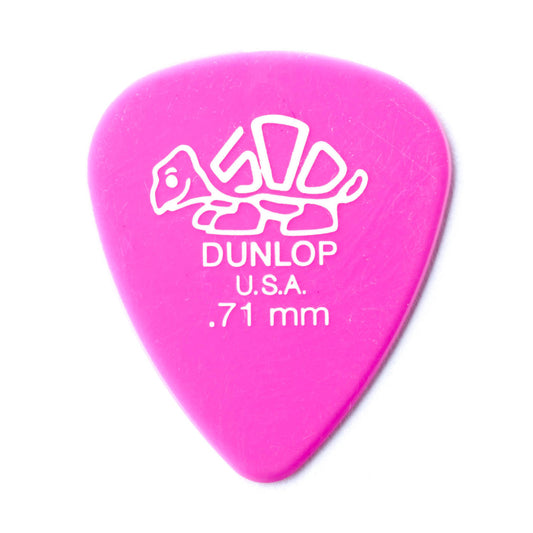 Uñetas DELRIN 500 PICK .71MM Pack de 12 Unidades Dunlop
