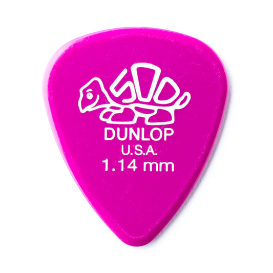 Uñetas DELRIN 500 PICK 1.14MM Pack de 12 Unidades Dunlop