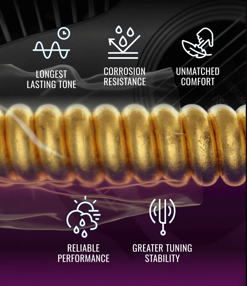 Elixir Attune Phosphor Bronze Acoustic Guitar Strings Custom Light 13-56 ProstringsChile
