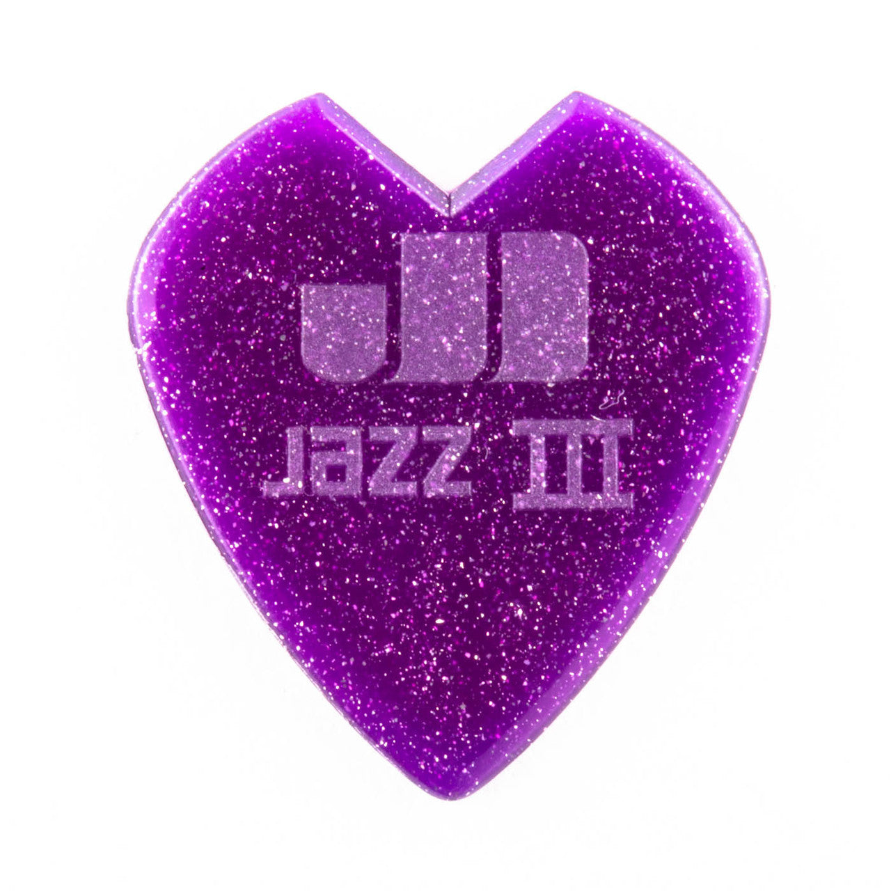 Uñetas Dunlop Signature KIRK HAMMETT JAZZ III PICK PURPLE SPARKLE