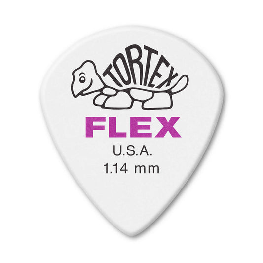 Uñetas Dunlop Tortex Flex Jazz III XL 1.14 mm Pack de 12 Unidades