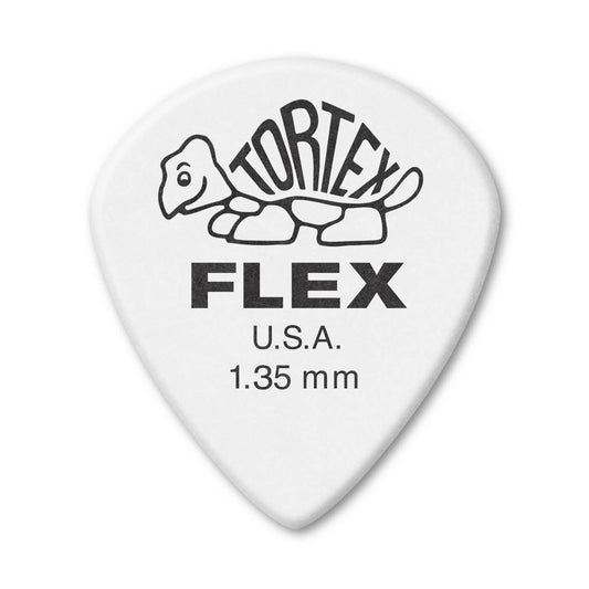Uñetas Dunlop Tortex Flex Jazz III XL 1.35 mm Pack de 12 Unidades