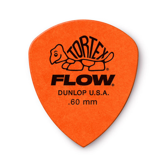 Uñetas Dunlop Tortex Flow 060 mm Pack de 12 Unidades