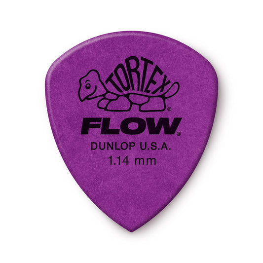 Uñetas Dunlop Tortex Flow 1.14 mm Pack de 12 Unidades