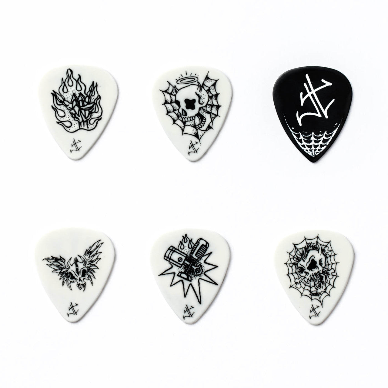 Uñetas Dunlop Signature James Hetfield Metallica Papa Het Box 6 Unidades