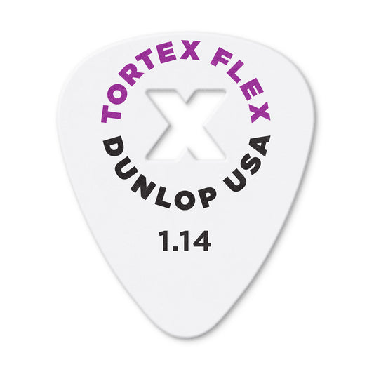 Uñetas Tortex Flex X 1.14 mm Pack de 12 Unidades MODELO 2025