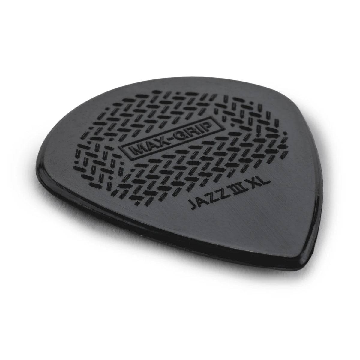Uñetas Dunlop Jazz III XL Max Grip ( antideslizante ) Negras Pack de 6 Unidades