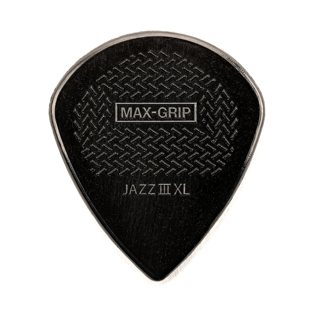 Uñetas Dunlop Jazz III XL Max Grip ( antideslizante ) Negras Pack de 6 Unidades