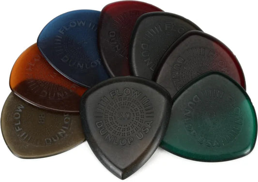 Uñetas Dunlop FLOW® STANDARD PICK VARIETY PACK Pack de 6 Unidades