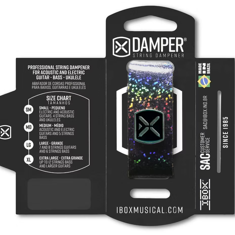 DAMPER Holográfico AZUL DHLG03