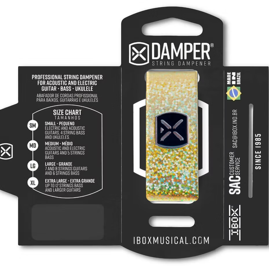 DAMPER Holográfico DORADO