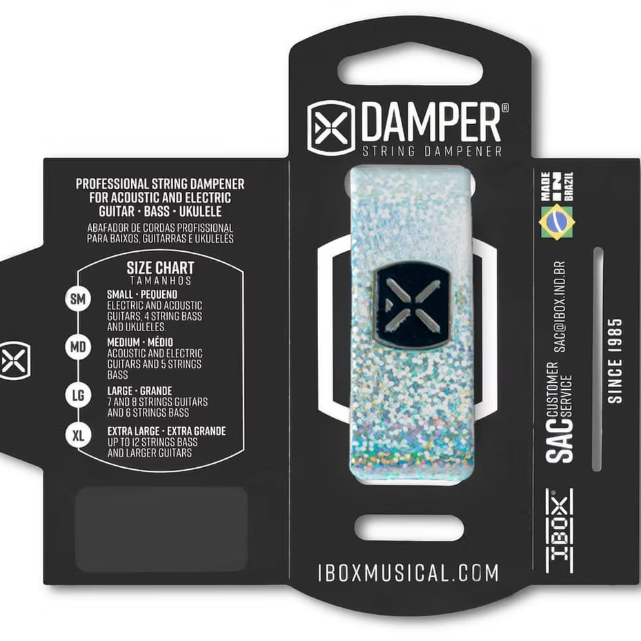DAMPER Holográfico PLATEADO