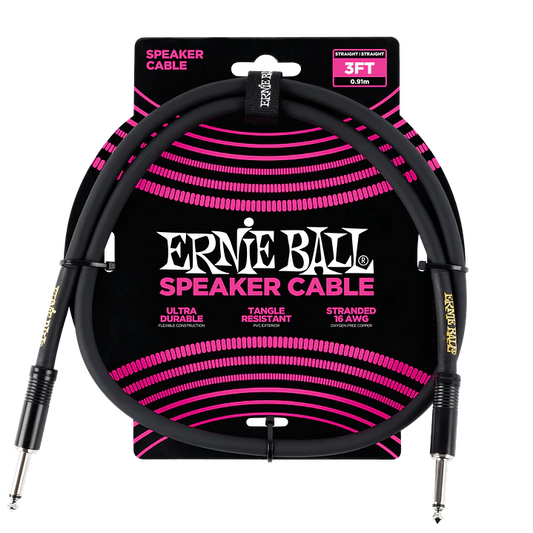 Cable de Gabinete Ernie Ball Recto/Recto - 90 cm 0 Ruido