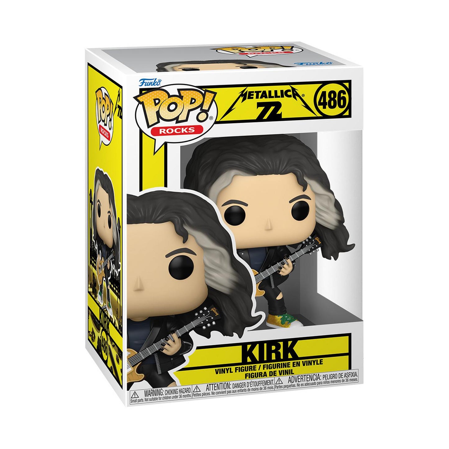 Funko Pop! Rocks - Kirk Hammett - 72 Seasons Funko