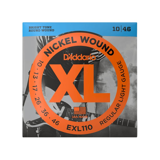 Cuerdas de Guitarra Electrica Daddario Nickel Xl 10/46