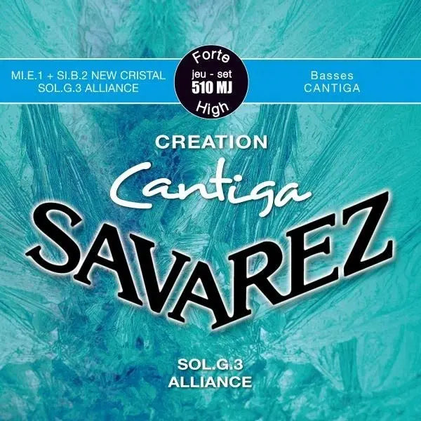 Savarez Creation Cantiga 510mj Tensión Alta Cuerdas Guitarra ProstringsChile