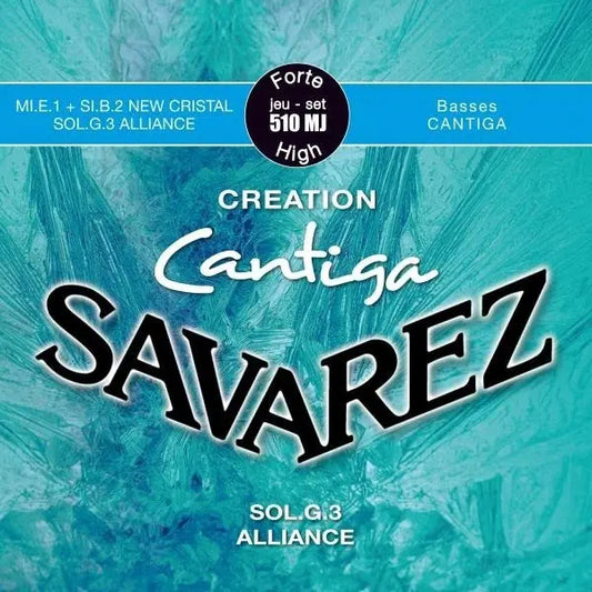 Savarez Creation Cantiga 510mj Tensión Alta Cuerdas Guitarra ProstringsChile