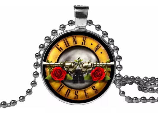 Collar Colgante Guns And Roses