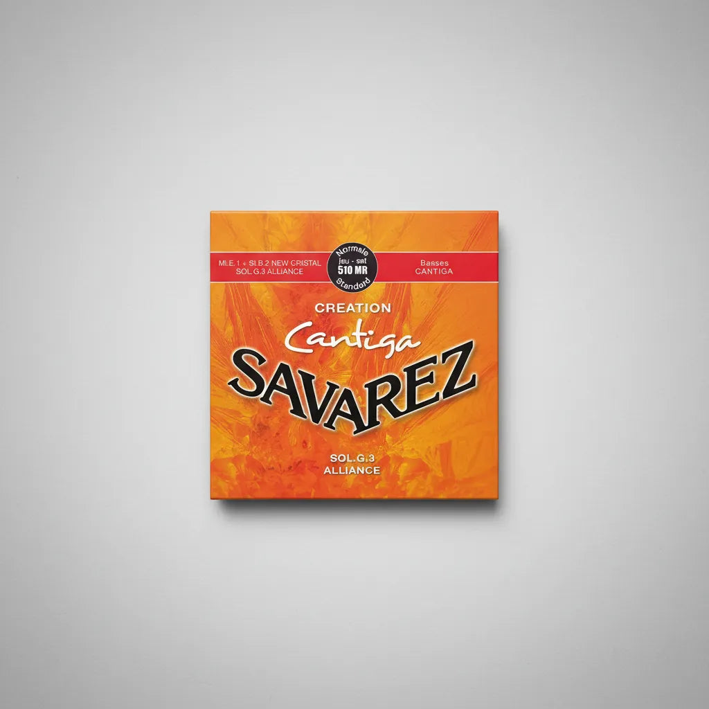 Cuerdas Guitarra Clásica Savarez Creation Cantiga 510 Mr Tension normal ProstringsChile
