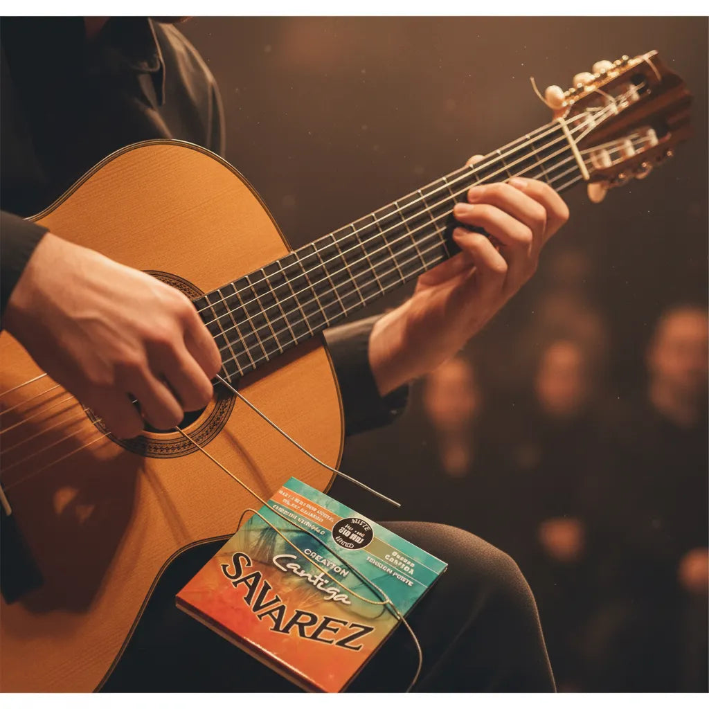 Cuerdas Guitarra Clasica Nylon  Savarez Creation Cantiga 510mrj de tensión mixta