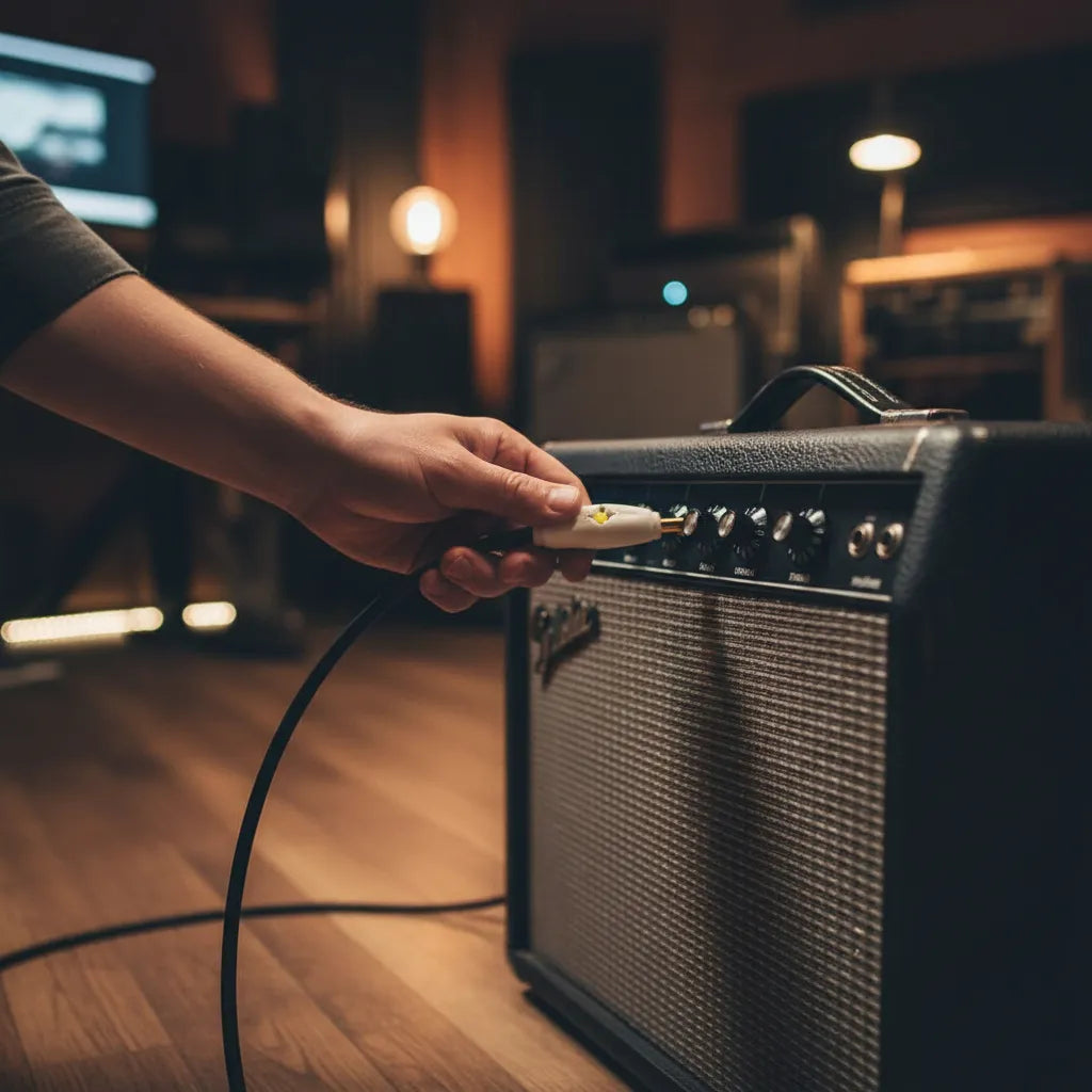 Cable de Instrumento Blacksmith Serie Mute Kill Switch 6 Metros Recto/ L ProstringsChile cuerdas_de_guitarra