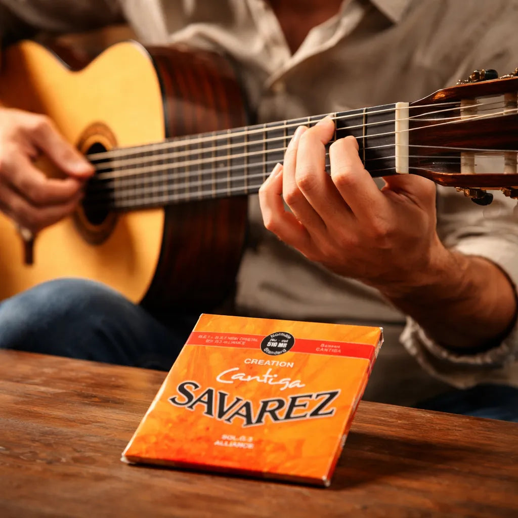 Cuerdas Guitarra Clásica Savarez Creation Cantiga 510 Mr Tension normal ProstringsChile