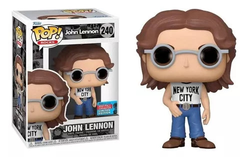 Funko Pop Rocks John Lennon 240 New York Exclusivo