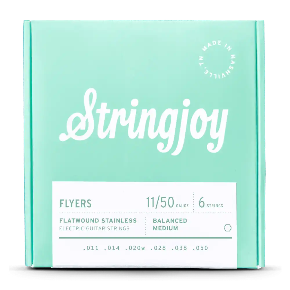 Cuerdas Stringjoy Flatwounds 11/50 Balanced Medium ProstringsChile
