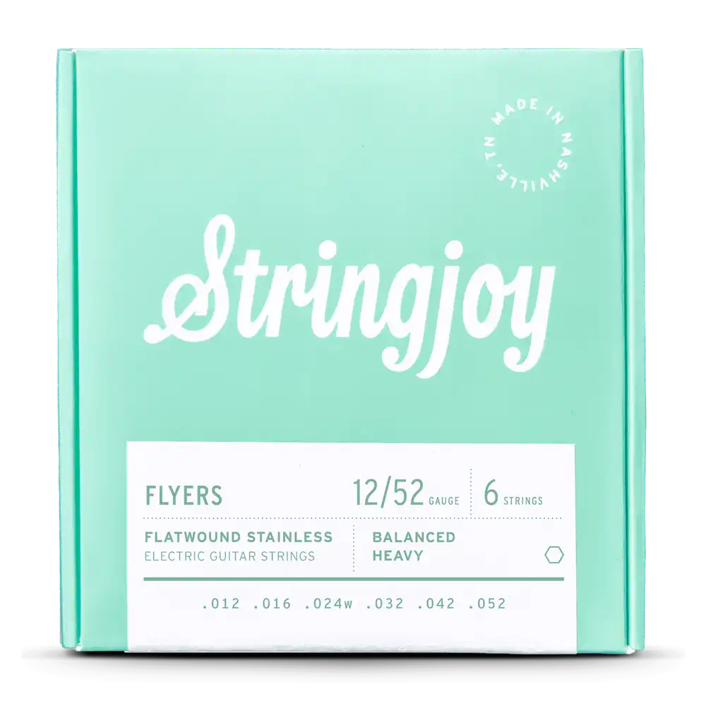 Cuerdas Stringjoy Flatwounds 12/52 Balanced Heavy ProstringsChile