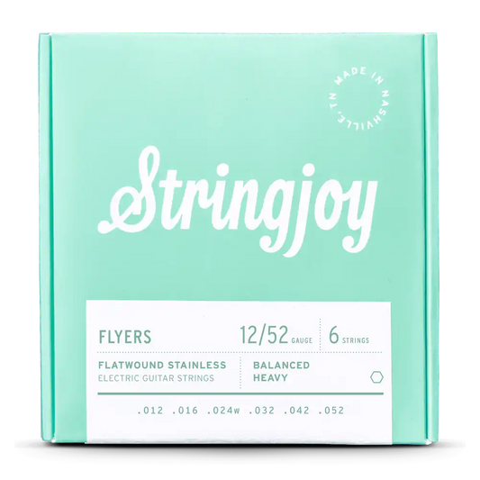 Cuerdas Stringjoy Flatwounds 12/52 Balanced Heavy ProstringsChile