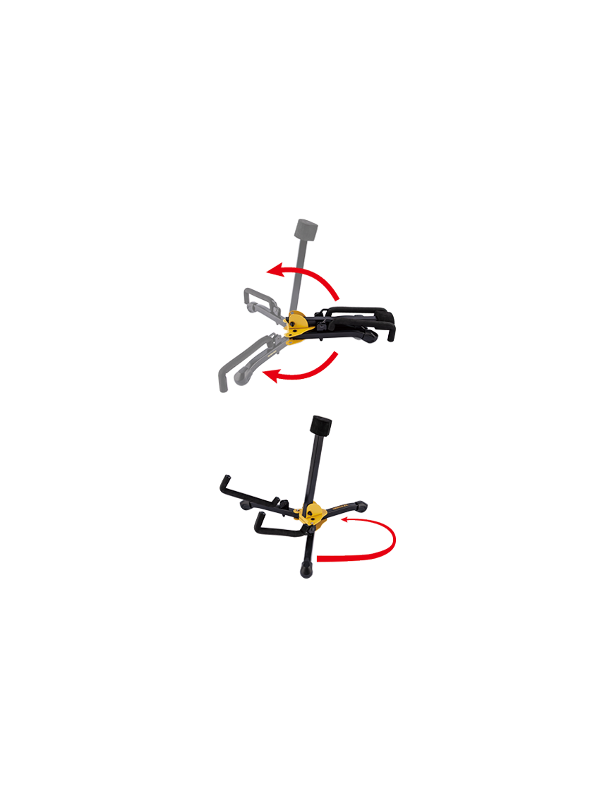 Atril Guitarra Electrica o Acustica HERCULES® GS401BB