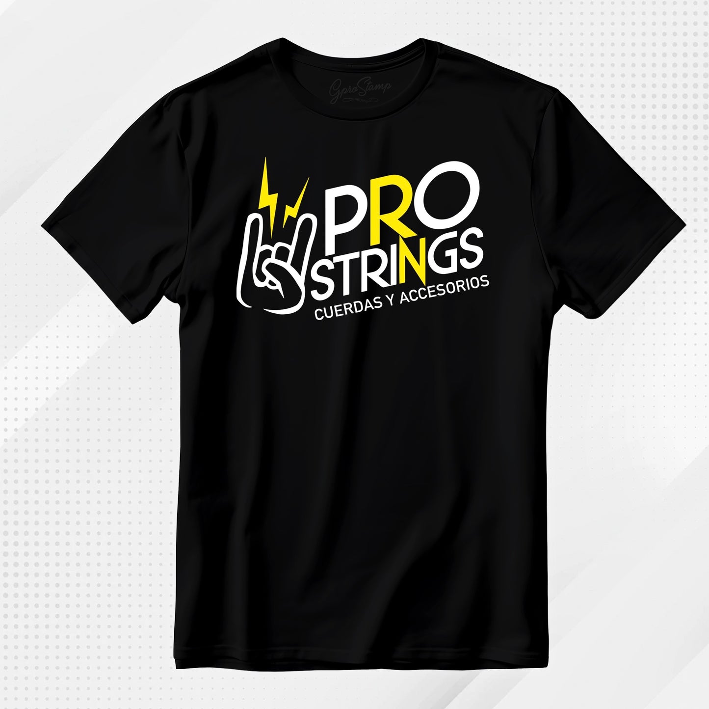 Polera Oficial Pro Strings 100% Algodón