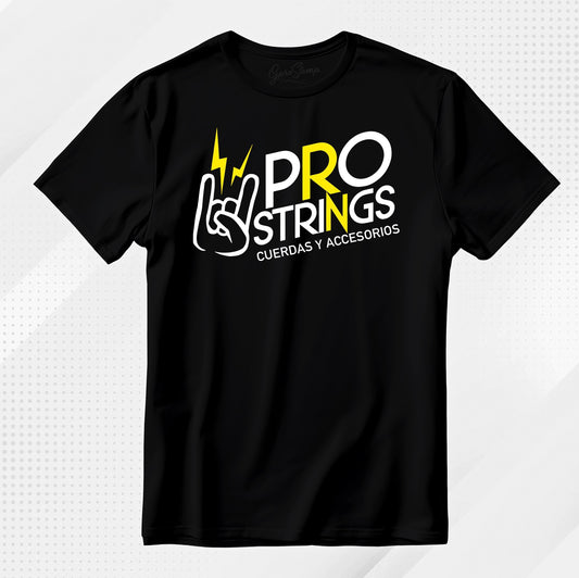 Polera Oficial Pro Strings 100% Algodón