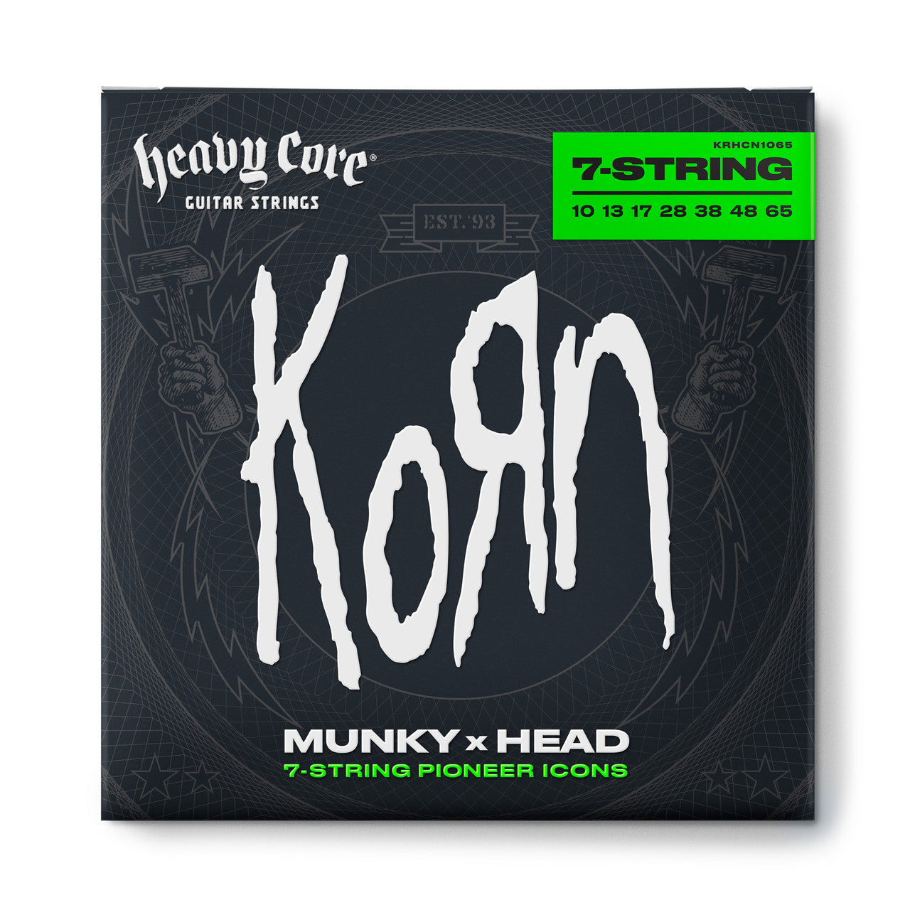 Cuerdas de Guitarra Electrica Signature Korn 7 Strings 10-65